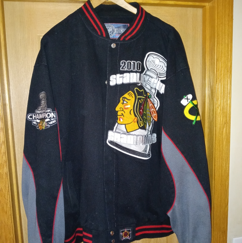 3XL Chicago Blackhawks 2010 championship jacket